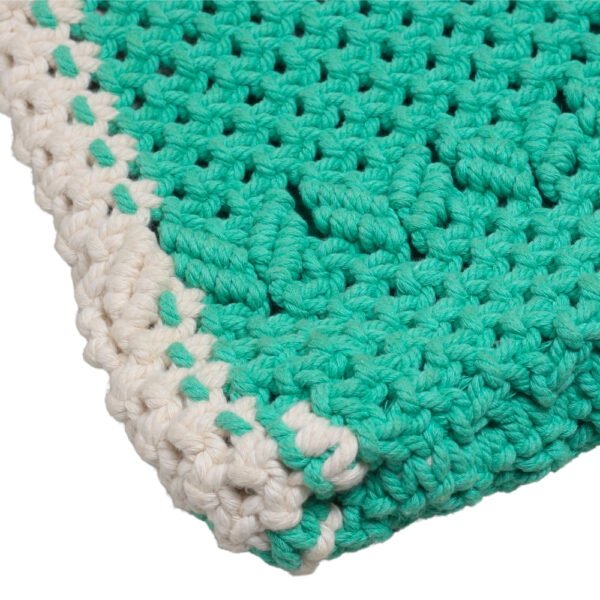 Sepia Shoulder Bag - Sea Green x Cotton