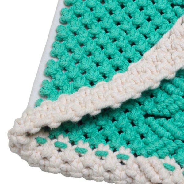 Sepia Shoulder Bag - Sea Green x Cotton